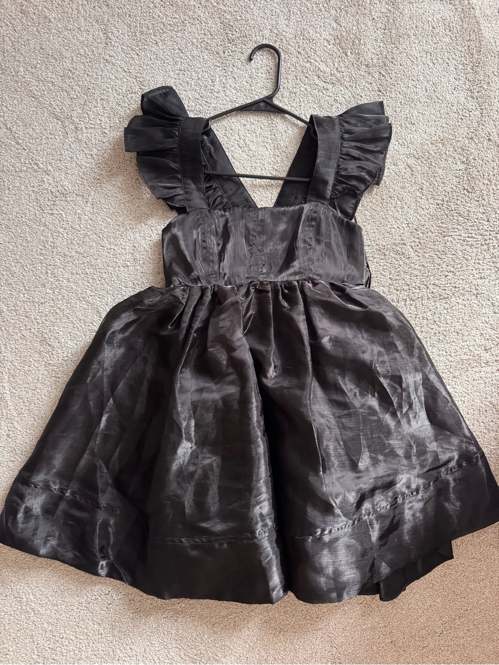 Altar'd State Black babydoll Dress M